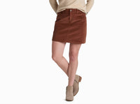 KUHL Lydia™ Cord Skirt in mocha - women's skirt