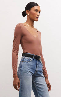 Z Supply - So Smooth V-neck Bodysuit