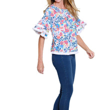Multiples - Blossom Breeze Fringe Top