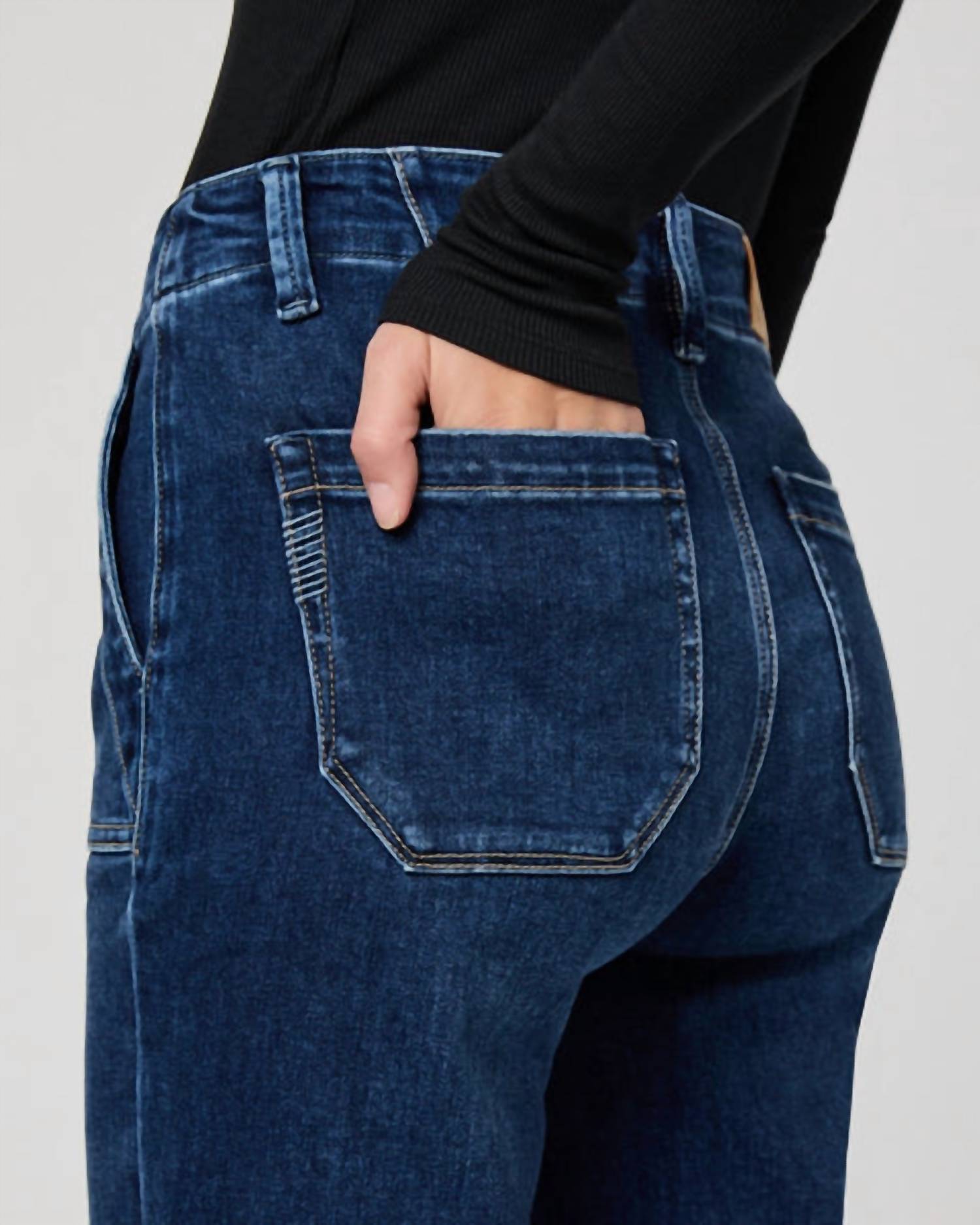 Paige - Mayslie Straight Ankle Jean