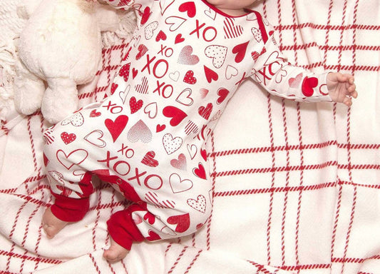 Tesa Babe - Baby Girls Hearts And Hugs Romper