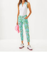 Lilly Pulitzer Upf 50+ Corso Pants in sun of a bun - women's pants