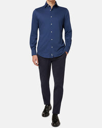 Boggi Milano - Stretch Cotton Straight Fit Dress Pant