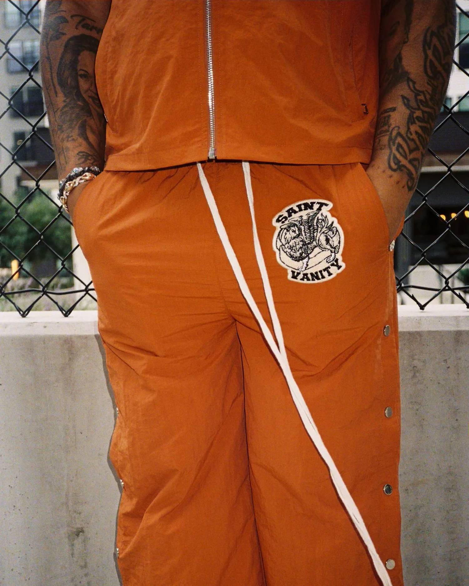 Saint Vanity - Nylon Tearaway Pants