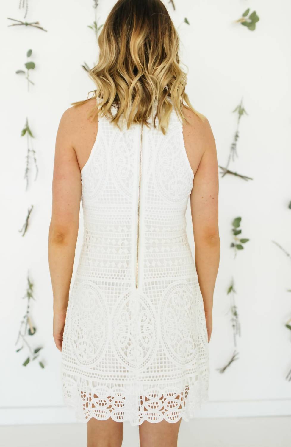 Love In Crochet Dress