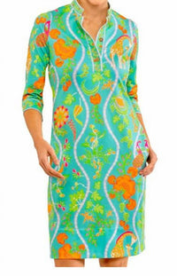Gretchen Scott - Jungle Symphony Mandarin Dress