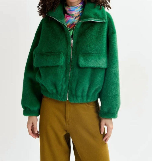 Essentiel Antwerp - Genz Faux Fur Bomber Jacket