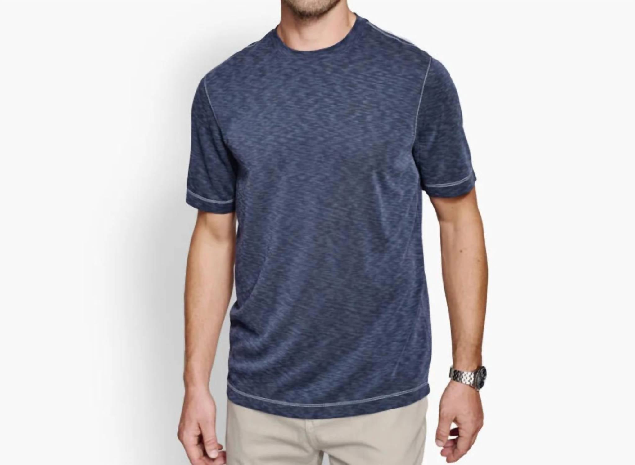 Johnston & Murphy - Vintage Slub Crewneck Tee
