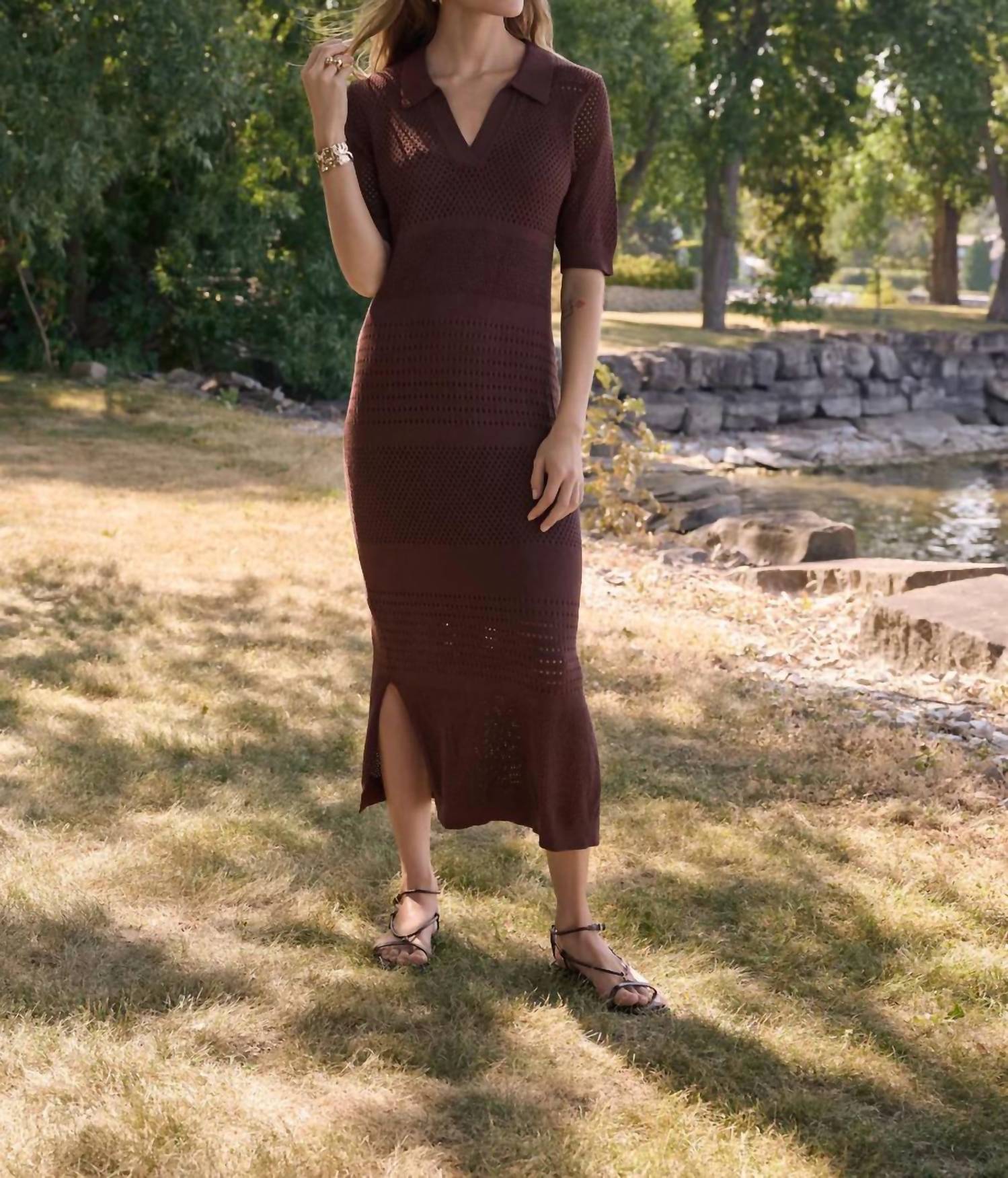 Joseph Ribkoff - Viscose Sweater Knit Dress