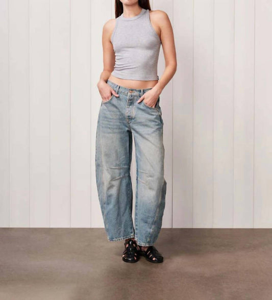 Stateside - Rib Cropped High Neck Tank Top