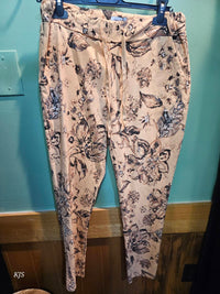 Made In Italy - Women's Printed Italian Crinkle Joggers