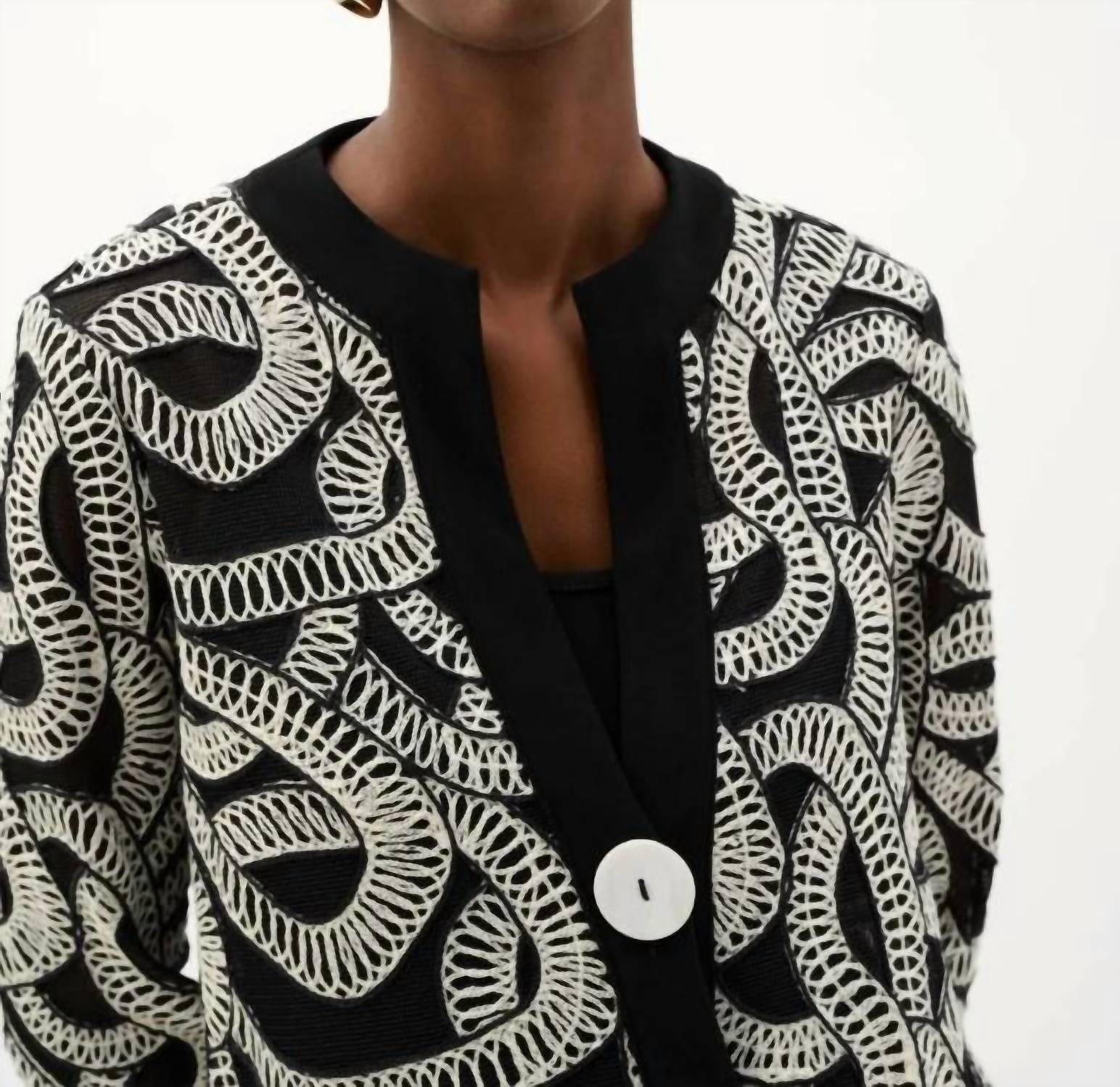 Joseph Ribkoff - Novelty Mesh Jacket