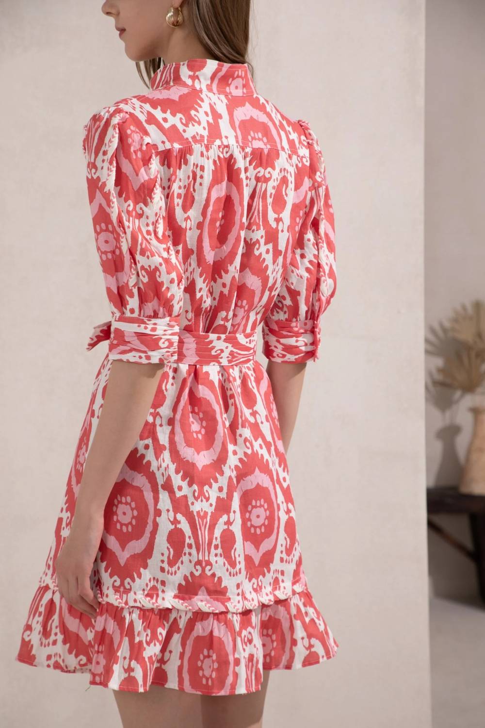 G.D.S. Abyss Dress in coral - women's dress - detail view