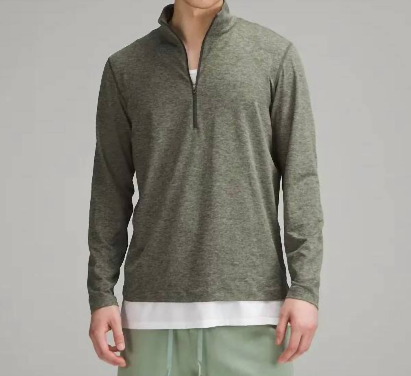 Lululemon - Soft Jersey Half Zip Sweater