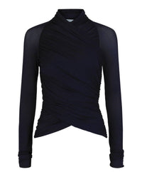 Salvatore Ferragamo - Women's Ruched Long-sleeve Top