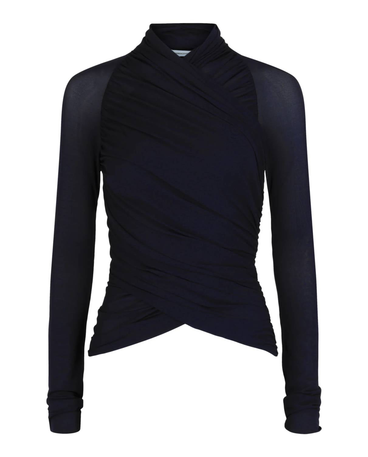 Salvatore Ferragamo - Women's Ruched Long-sleeve Top