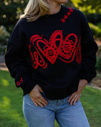 Chan Art - Woof Crewneck Top