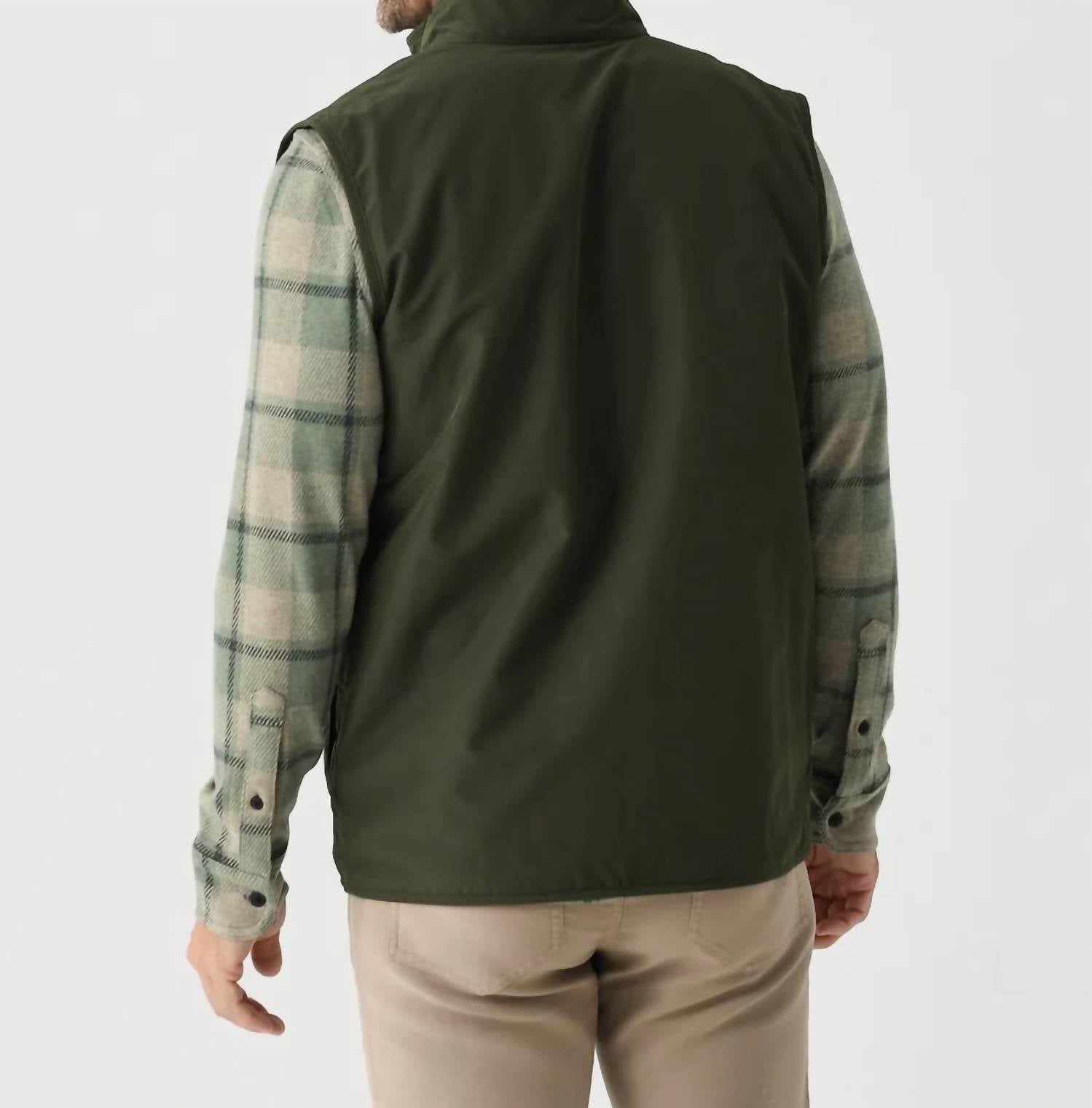 Peter Millar - Crown Brentwood Reversible Fleece Vest