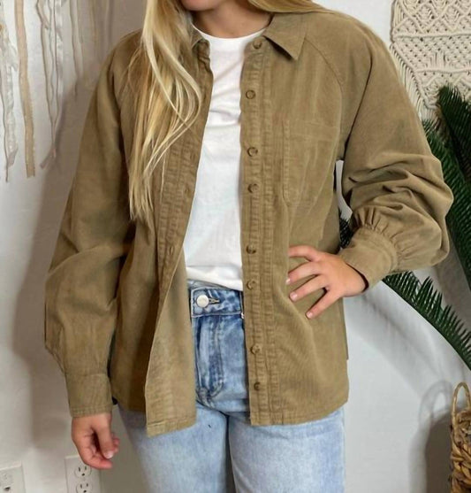 Jodifl - Corduroy Shacket