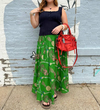 Farylina - Maxi Cotton Blend Skirt