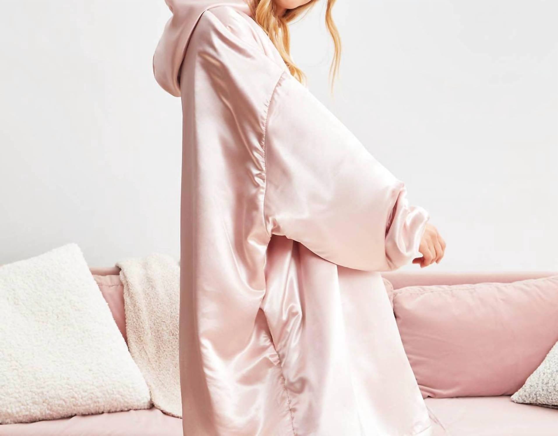 Kitsch - Glazey Satin Hoodie