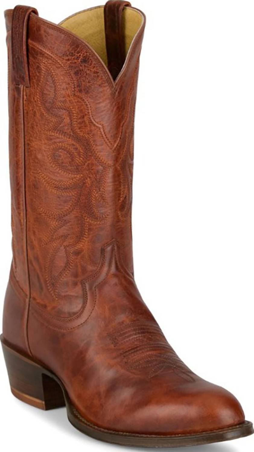 Tony Lama - Men's Derby Marco Goat Skin Western Cowboy Boot