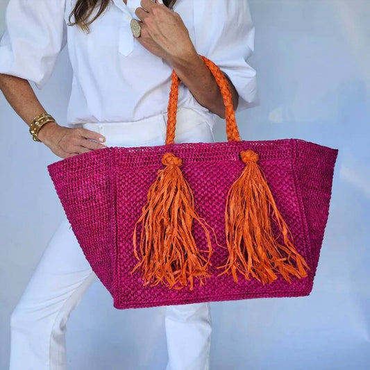 Baldiz - CAMILLA RAFFIA BAG