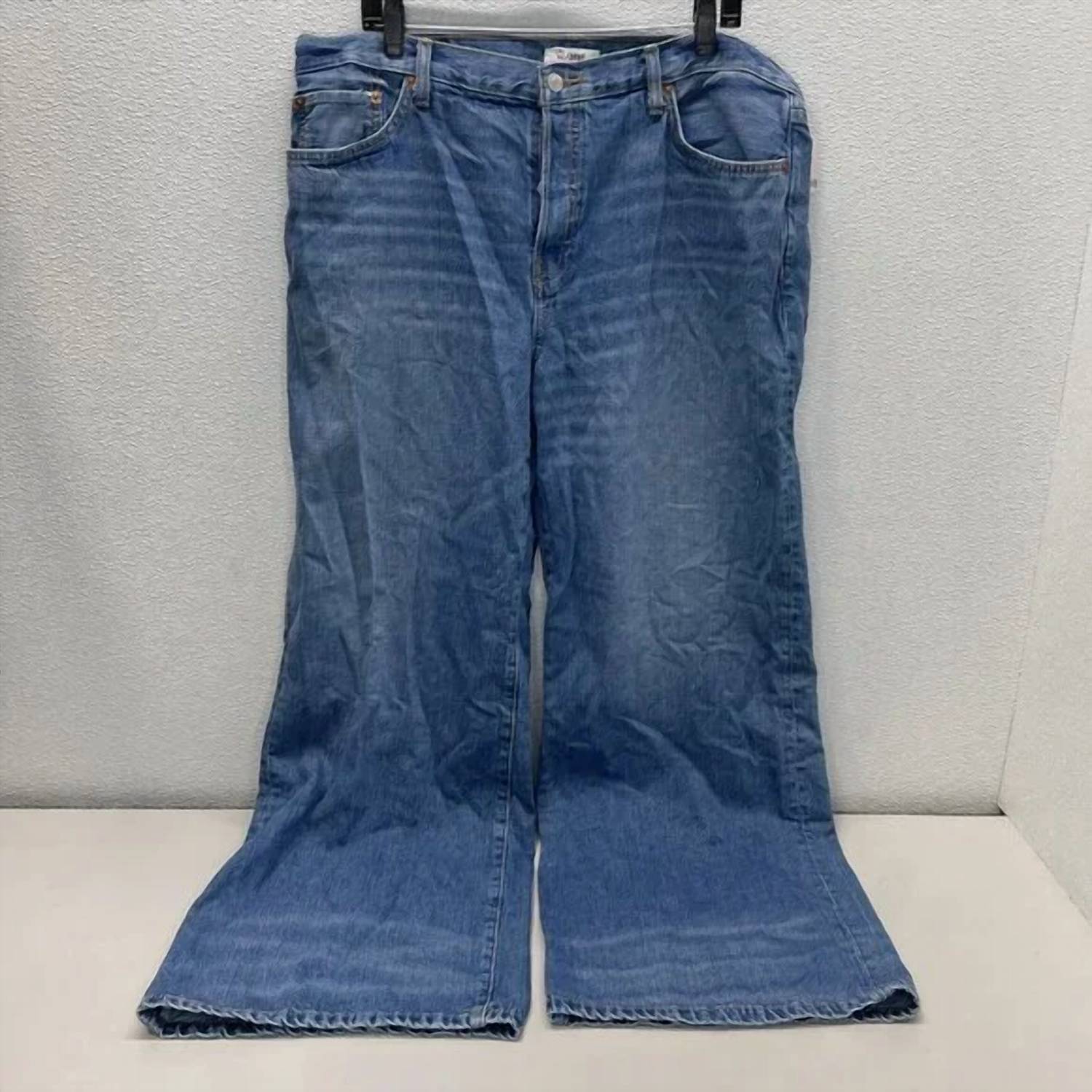Re/Done - Women’s Mid Rise Palazzo Jeans