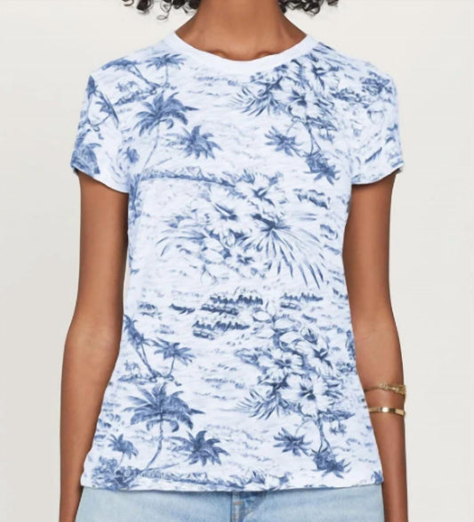 Goldie - Palm Island Ringer Tee