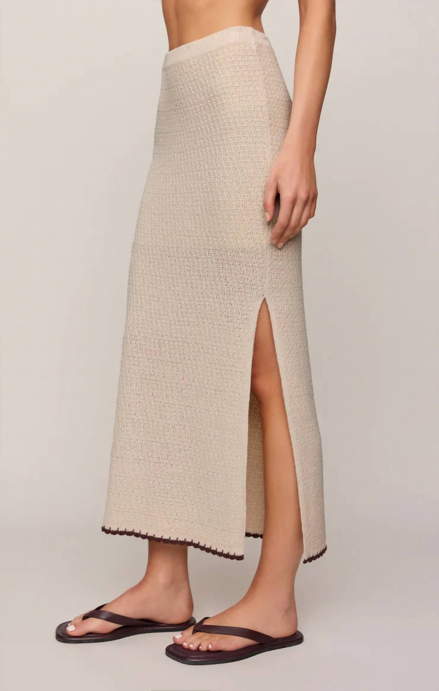 Z Supply - Women's Yessenia Whipstitch Skirt