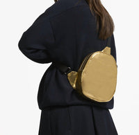 Jack Gomme Women's Kangaroo Asymmetrical Bag in gold - women's bag - view 4