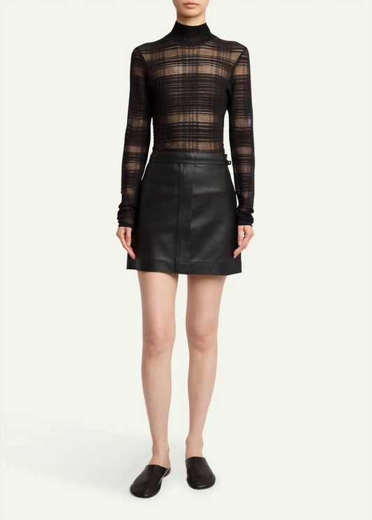 Proenza Schouler - Blaze Leather Mini Skirt