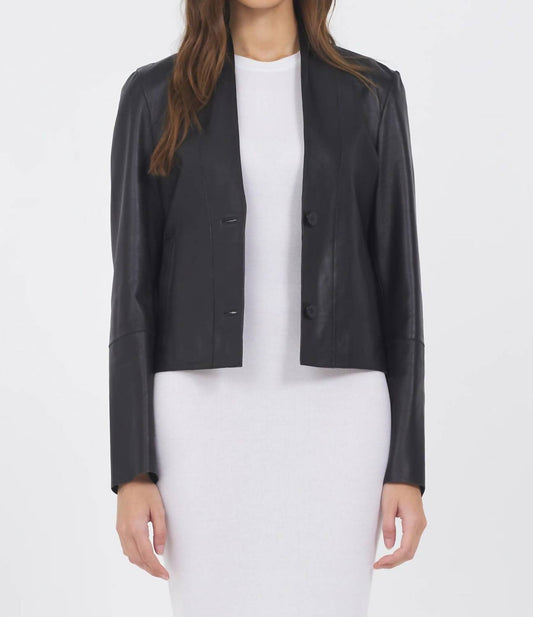 Jakett - Tessa Washed Leather Jacket