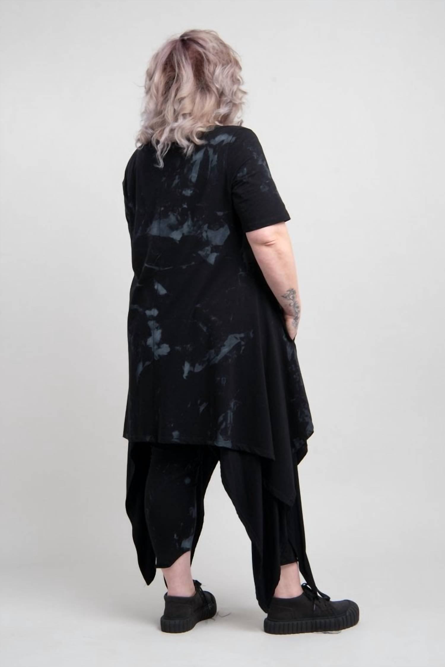 Luukaa - Marble Print Tunic Dress