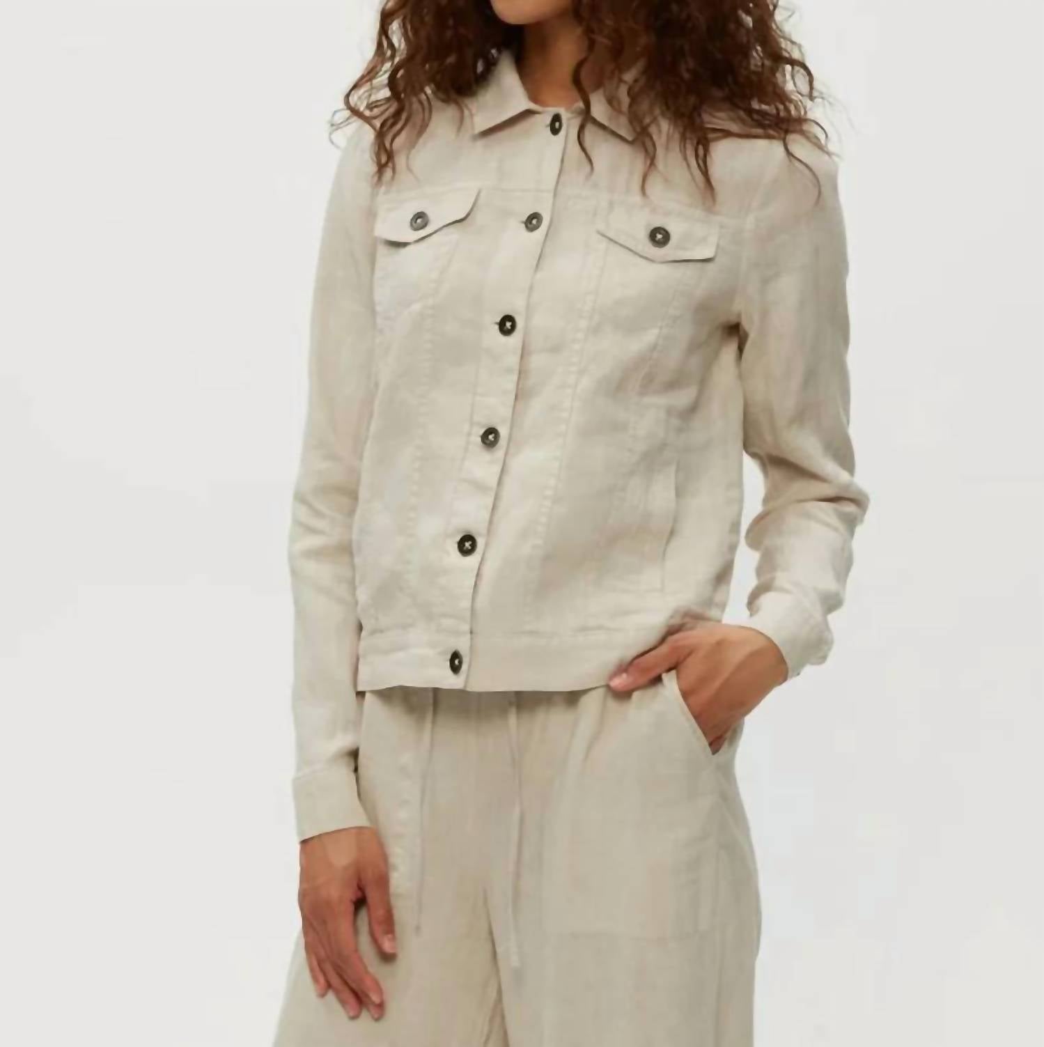 Michael Stars - Linen Jean Jacket