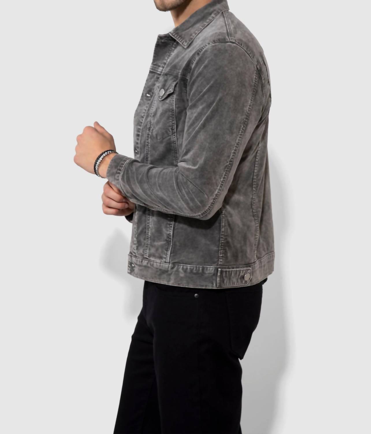 Monfrere - Dean Velvet Jlong Sleeve Jacket