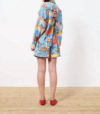 Frnch - Cloane Marche Bleu Long Sleeve Shirt