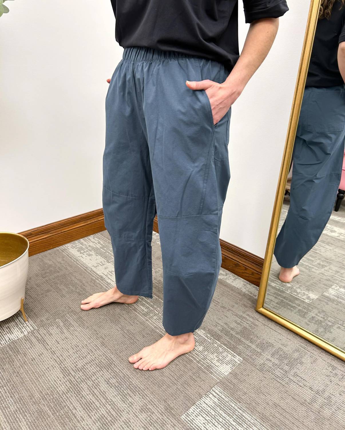 Mono B - Athleisure Barrel Pants