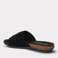 Mykos Women's Clea Slide Sandal in black - women's sandal - view 5