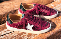 Miim - Women's Merlot Sequin Sneaker