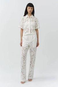 Simkhai - Annaelle Cotton Lace Top