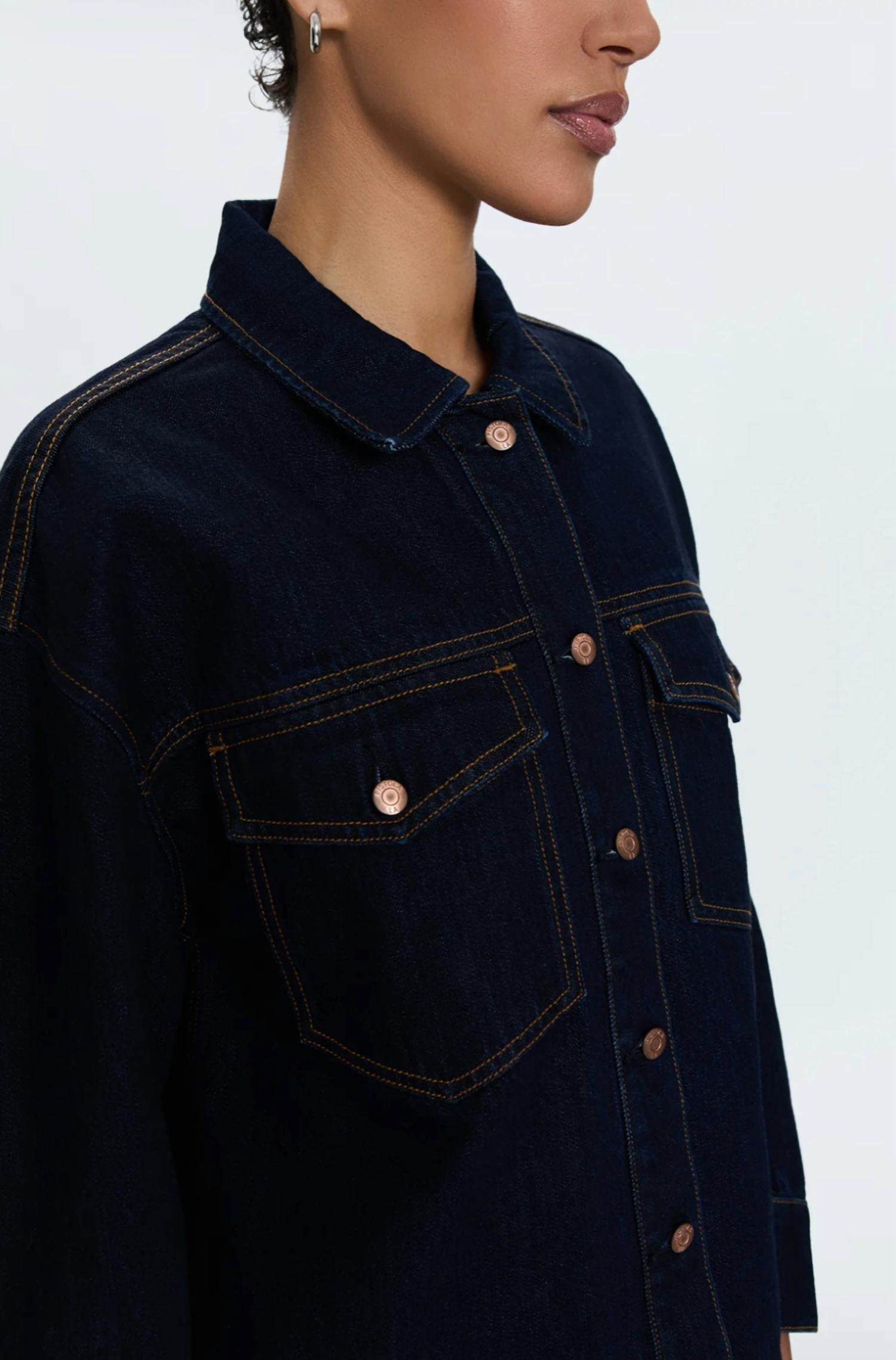 Pistola - Mandy Denim Relaxed Shacket
