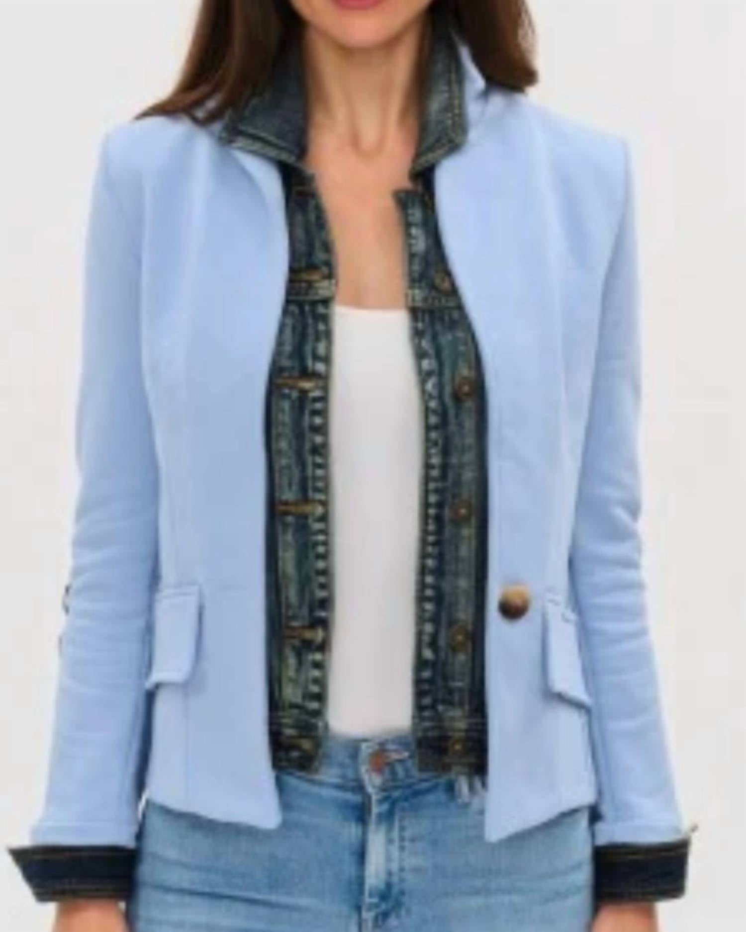 Six/Fifty - Clarissa Mixed Media Jacket