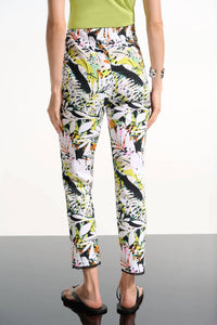 Joseph Ribkoff - Print pull on pants with mesh