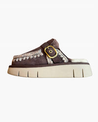 Mou - Women's Bounce Buckle Strap Clog