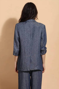 Jessie Liu - Linen Twill Jacket