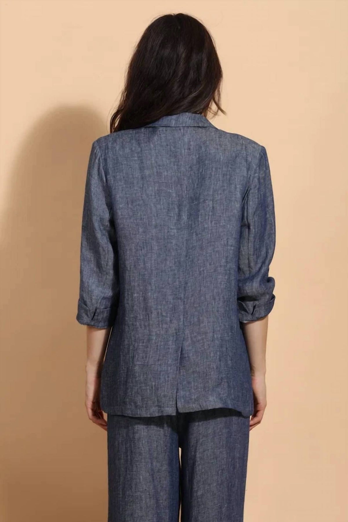 Jessie Liu - Linen Twill Jacket