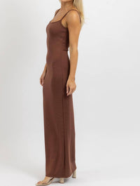 Vestis M - Ribbed Staple Maxi Dress