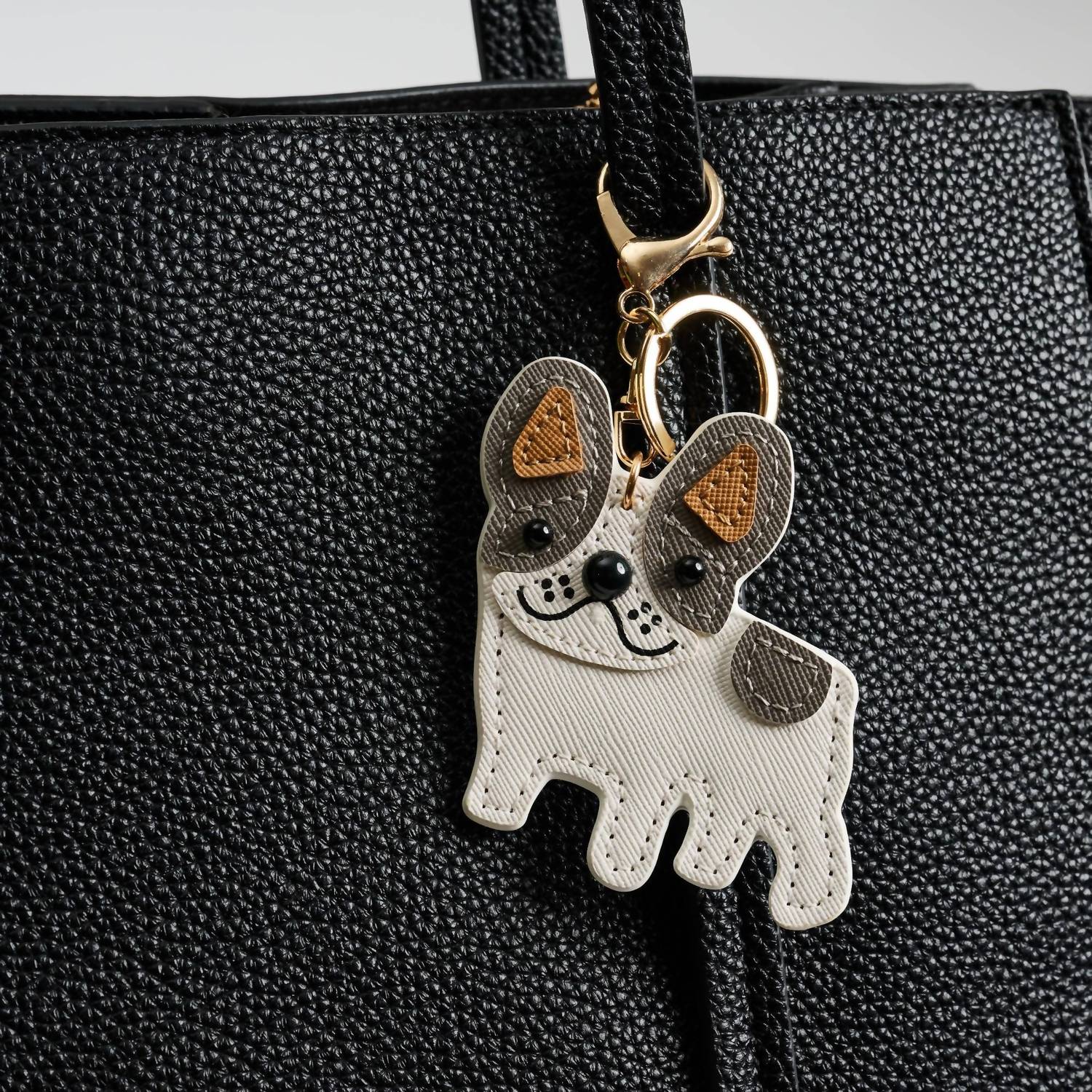 Urban Expressions - Zero Terrier Dog Keychain Bag Charm