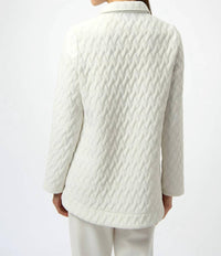 Joseph Ribkoff - Long Sleeves Quilted Jacket